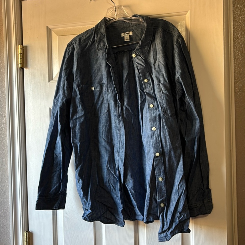 Denim long sleeve